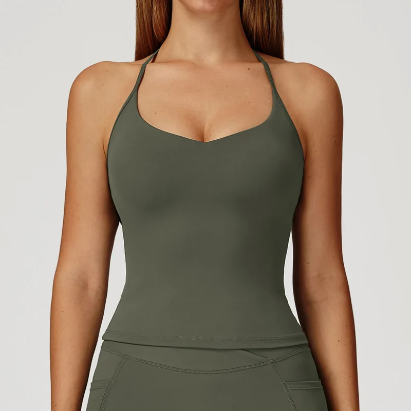 SPARK Cross Back Quick-Drying Fitness Yoga Vest ZC2043