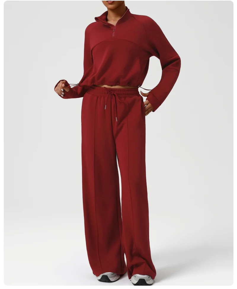 SPARK Thermal Half-Zip Sweatshirt for Women YG2549