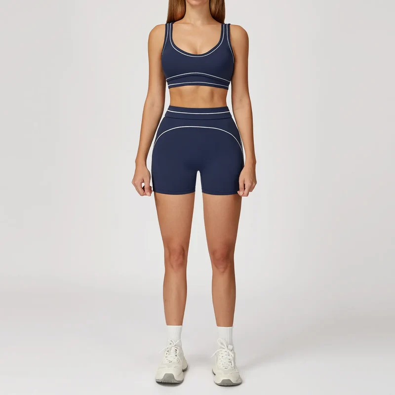 SPARK Contrast Color Fitness Sports Bra ZC7028