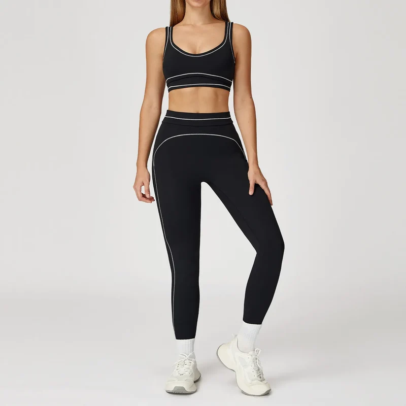 SPARK Contrast Color Fitness Sports Bra ZC7028