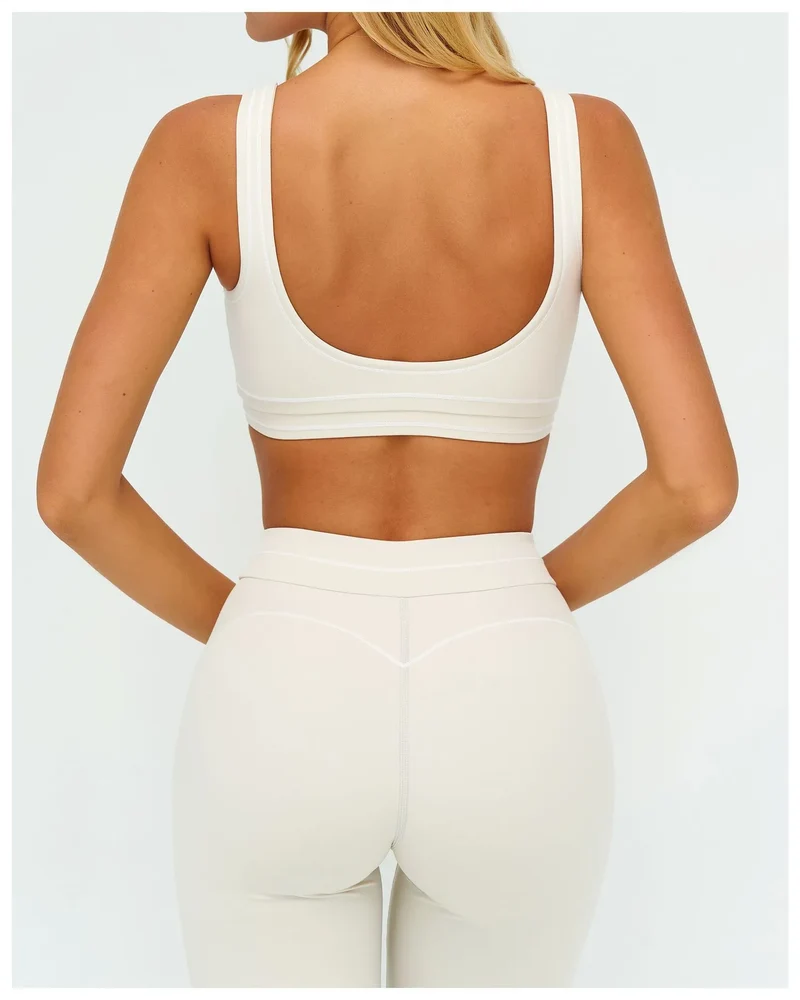 SPARK Contrast Color Fitness Sports Bra ZC7028