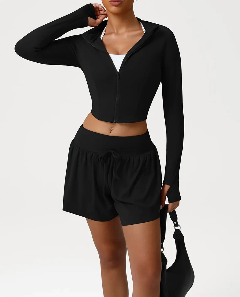 SPARK New High Waist Lounge Shorts for Women YG2544