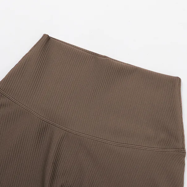 SPARK High Waist Ribbed Fitness Shorts ZC3093