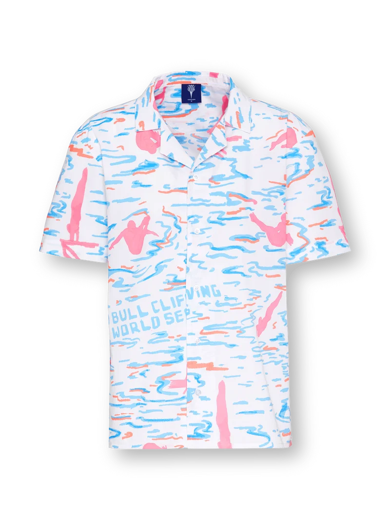 Red Bull Cliff Diving Tide Short Sleeve Shirt