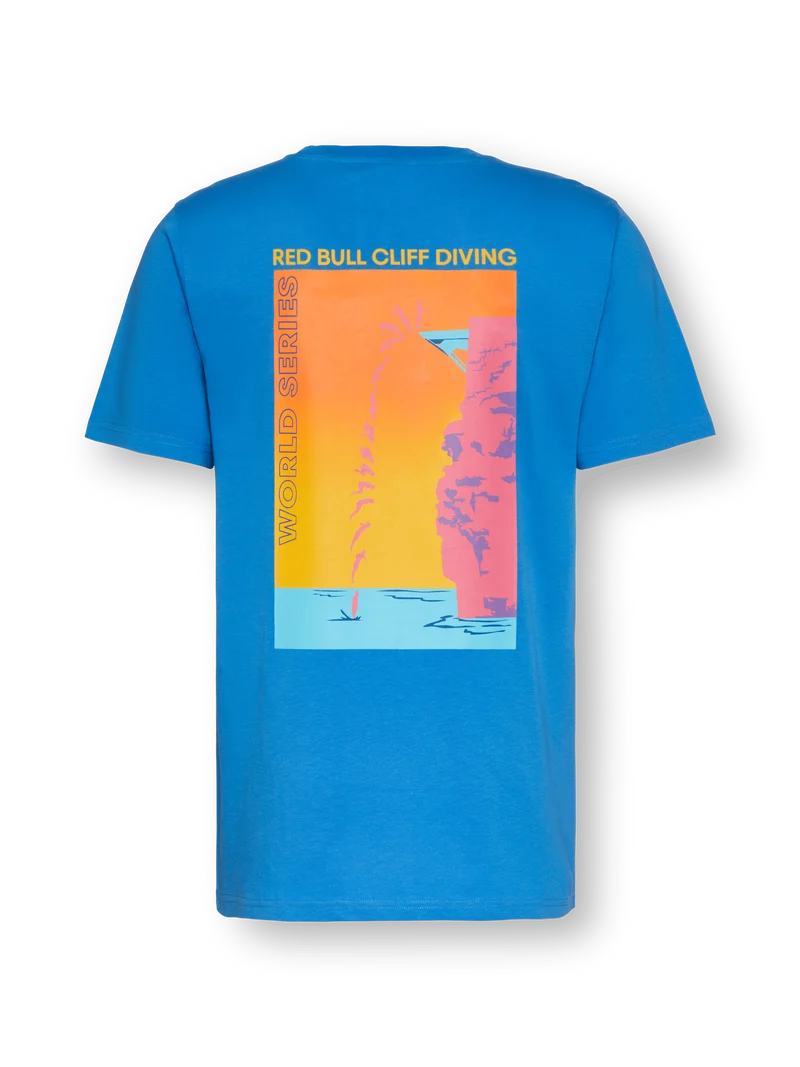 Red Bull Cliff Diving Dive Graphic T-Shirt