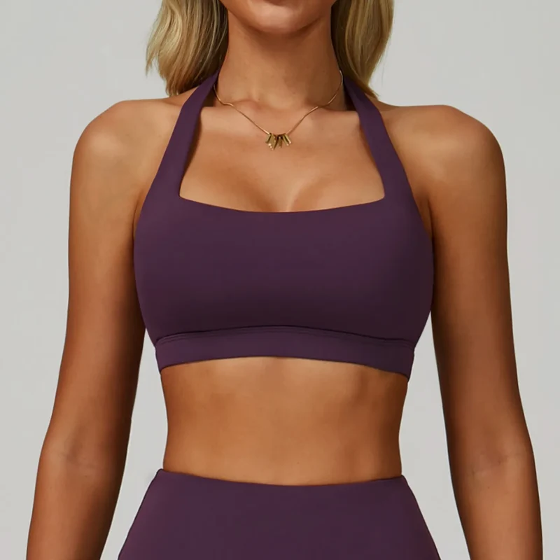 SPARK Summer Halter Neck Running Sports Yoga Bra ZC3091
