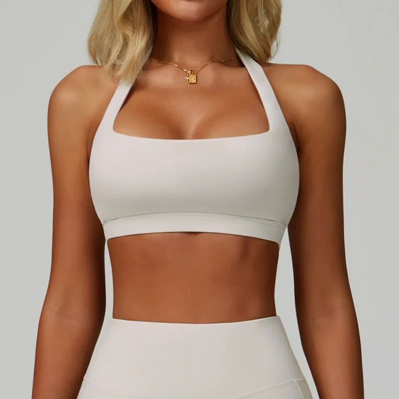 SPARK Summer Halter Neck Running Sports Yoga Bra ZC3091