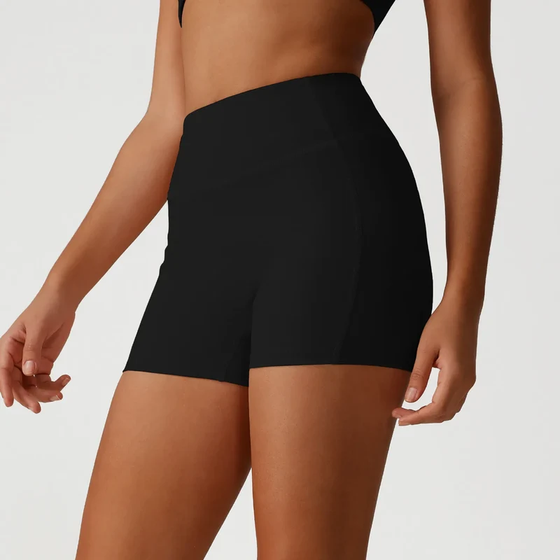 SPARK Peach Hip-Lifting Sports Shorts For Women YG2526