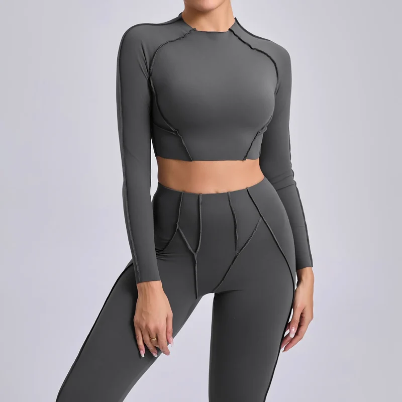 SPARK Tight Quick-drying Yoga Long Sleeve Top TF24129