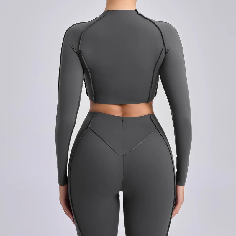 SPARK Tight Quick-drying Yoga Long Sleeve Top TF24129