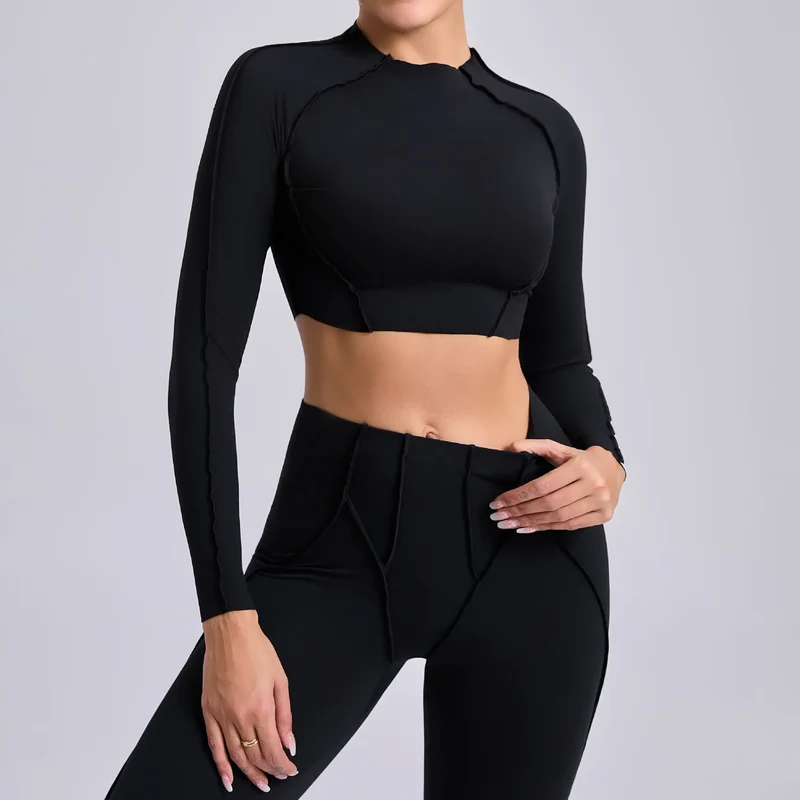 SPARK Tight Quick-drying Yoga Long Sleeve Top TF24129