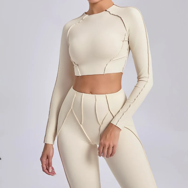 SPARK Tight Quick-drying Yoga Long Sleeve Top TF24129