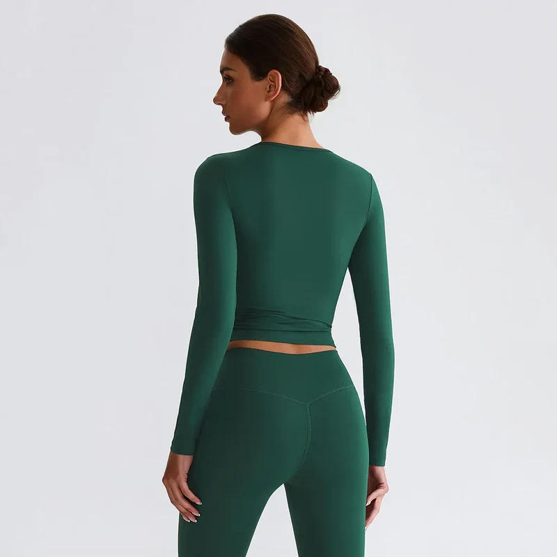 SPARK Recycled Slim Fit Yoga Long Sleeve Top LQ8016