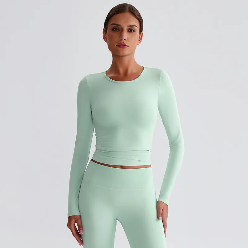 SPARK Recycled Slim Fit Yoga Long Sleeve Top LQ8016
