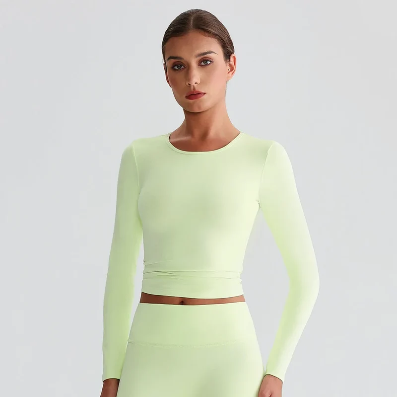 SPARK Recycled Slim Fit Yoga Long Sleeve Top LQ8016