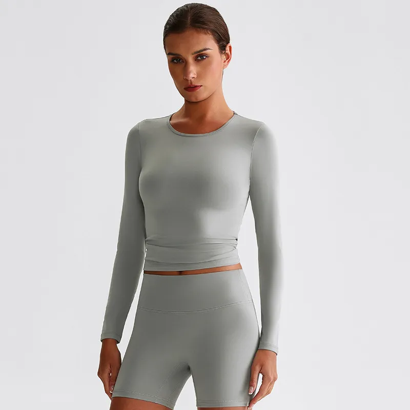 SPARK Recycled Slim Fit Yoga Long Sleeve Top LQ8016
