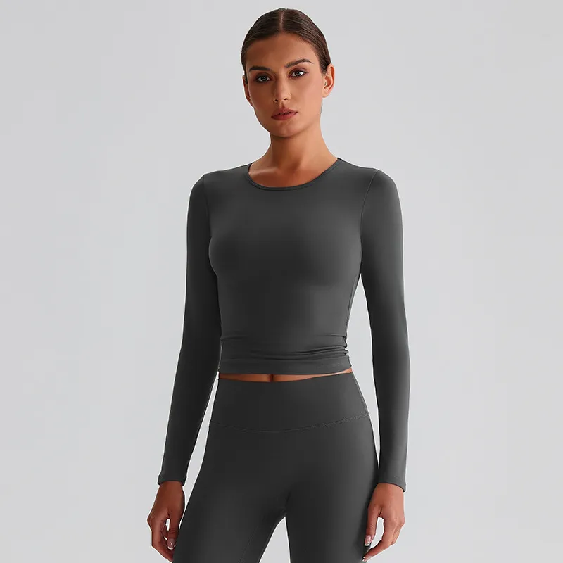 SPARK Recycled Slim Fit Yoga Long Sleeve Top LQ8016