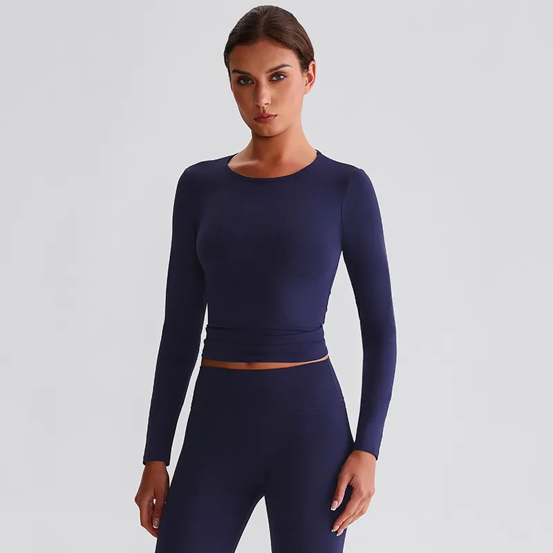SPARK Recycled Slim Fit Yoga Long Sleeve Top LQ8016