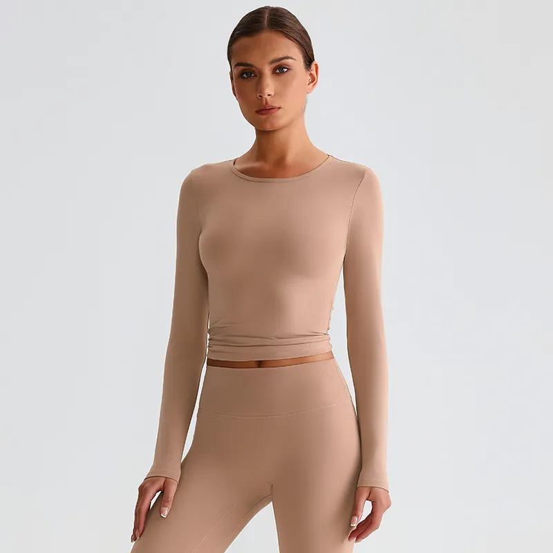 SPARK Recycled Slim Fit Yoga Long Sleeve Top LQ8016