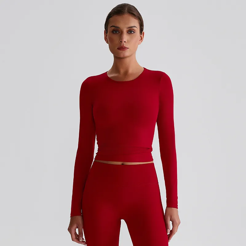 SPARK Recycled Slim Fit Yoga Long Sleeve Top LQ8016