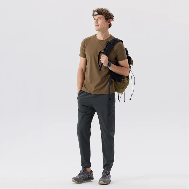 SPARK Elastic Waist Hiking Track Golf Joggers Pants LLC51141