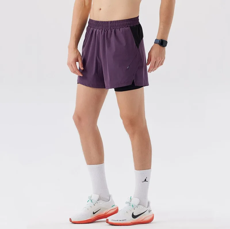 SPARK Unisex Constrast Colors Gym Shorts LLC51149