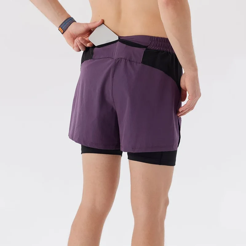 SPARK Unisex Constrast Colors Gym Shorts LLC51149