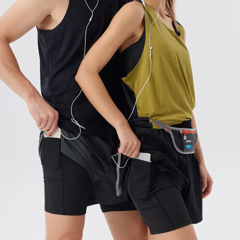 SPARK Unisex Constrast Colors Gym Shorts LLC51149