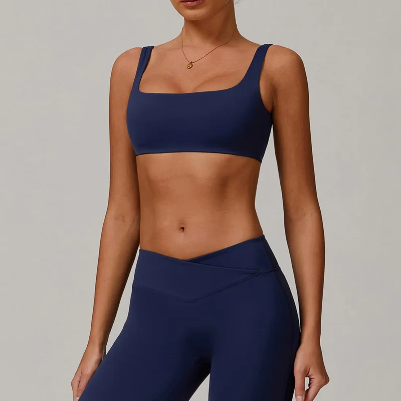 SPARK Quick Dry Square Neck Sports Bra ZC9177