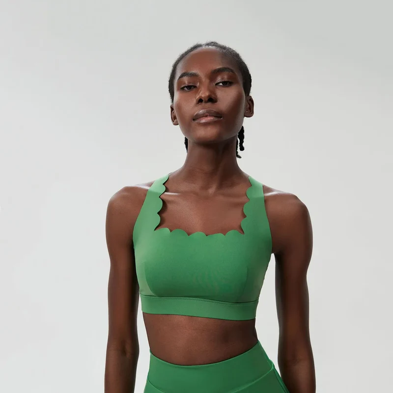 SPARK Wave Criss Cross Back Sports Bra SHD417