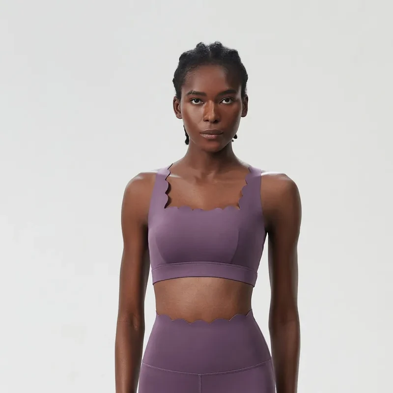 SPARK Wave Criss Cross Back Sports Bra SHD417