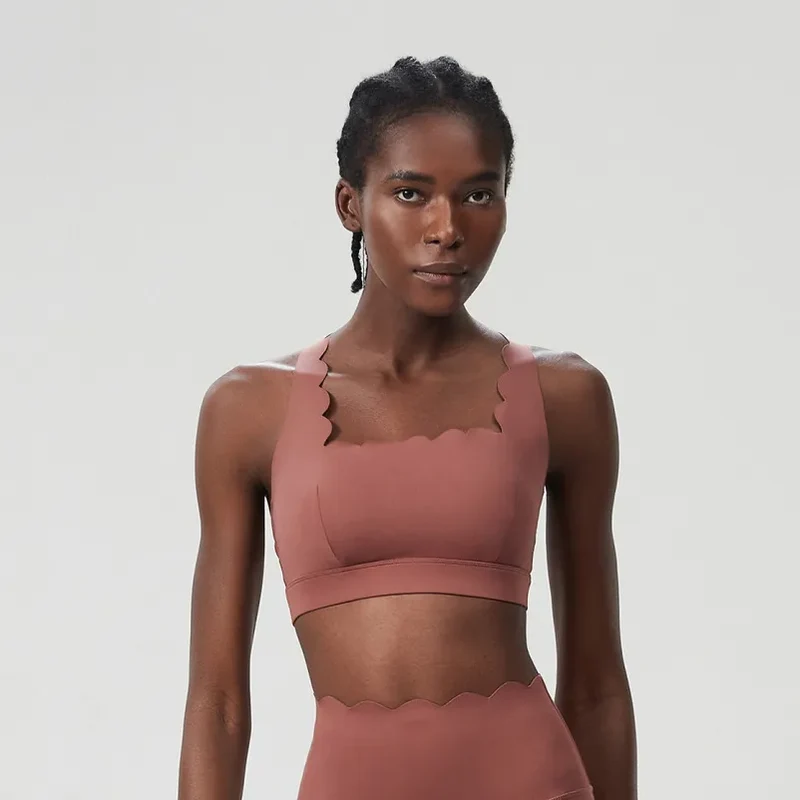 SPARK Wave Criss Cross Back Sports Bra SHD417