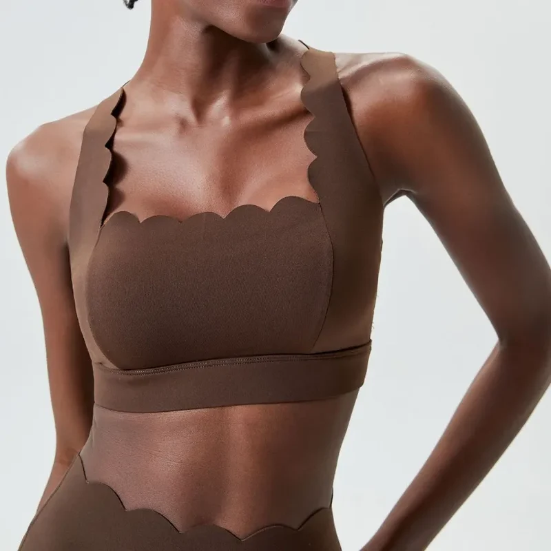 SPARK Wave Criss Cross Back Sports Bra SHD417