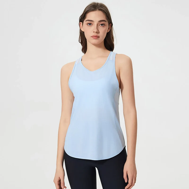 SPARK Yoga Tank Top with Mesh Back DQ25038