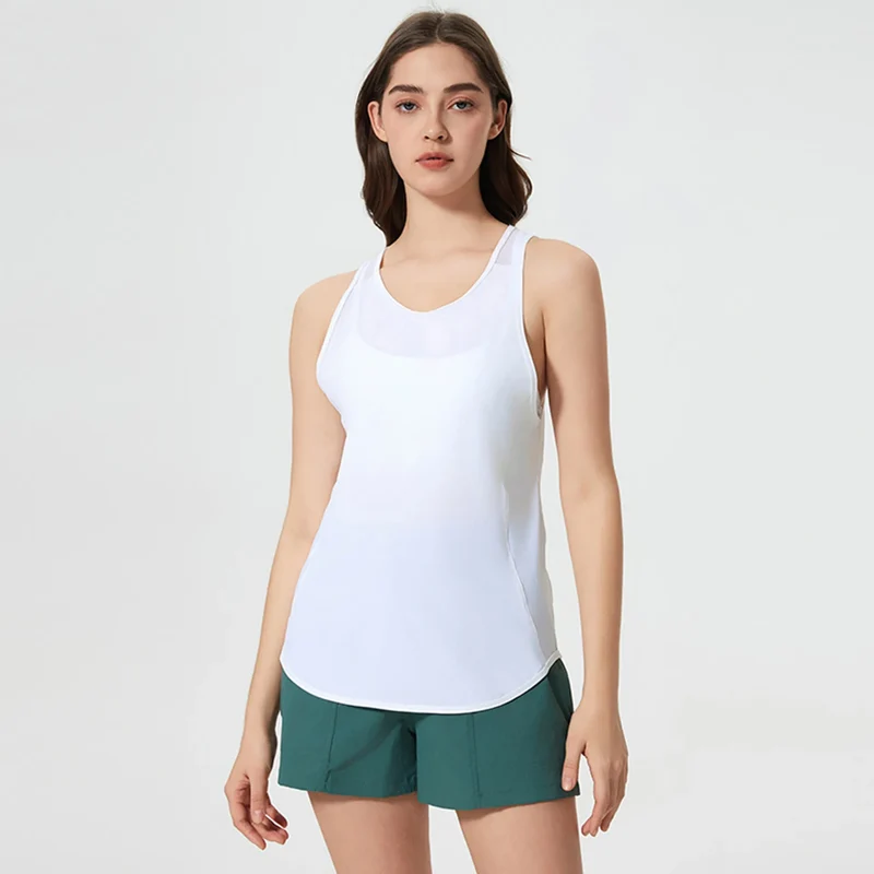 SPARK Yoga Tank Top with Mesh Back DQ25038