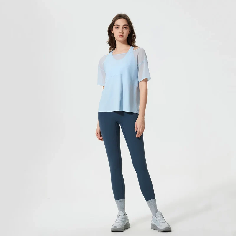 SPARK Cover-up Sports Short Sleeved T-shirt DQ25040