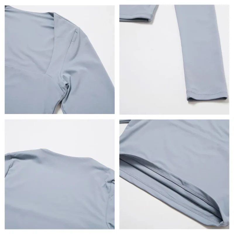 SPARK Long Sleeve Yoga Crop Top ZC8662
