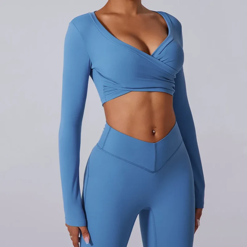 SPARK Long Sleeve Crop Top CY2872