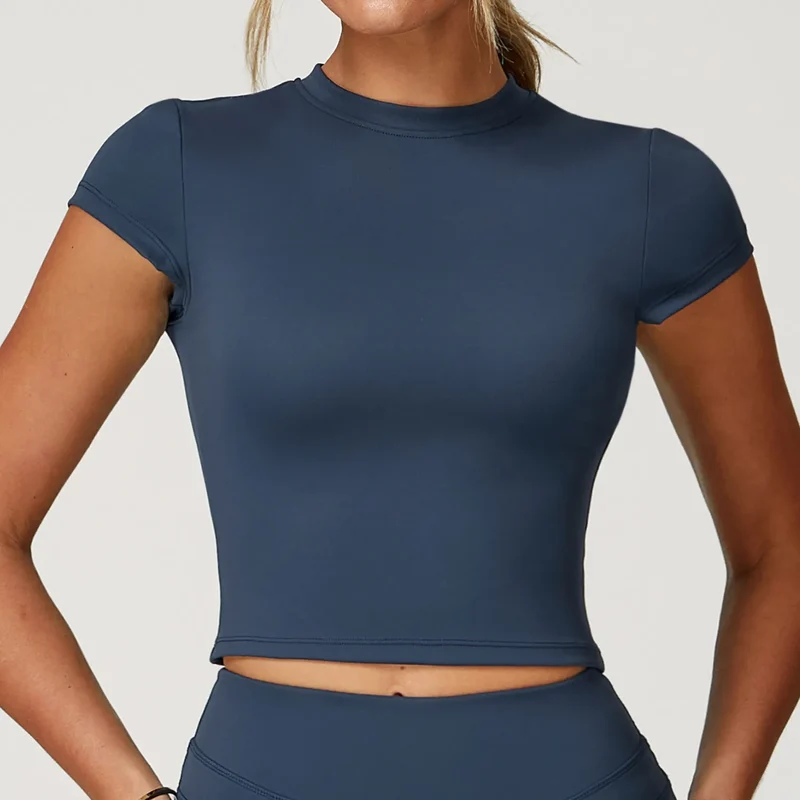 SPARK Yoga Basic Short Sleeve Top ZC8863