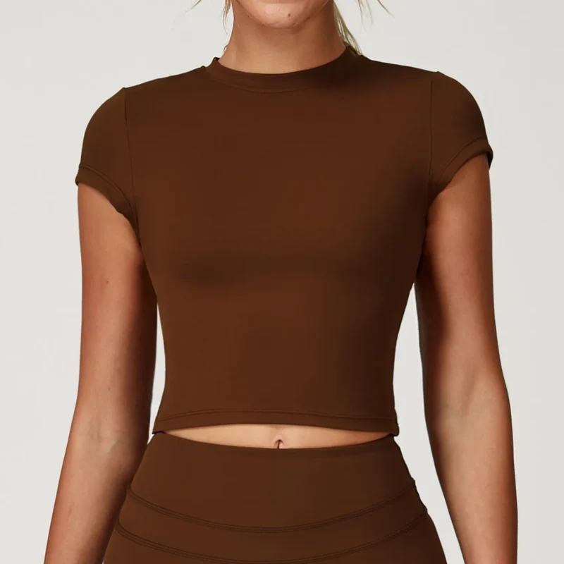 SPARK Yoga Basic Short Sleeve Top ZC8863