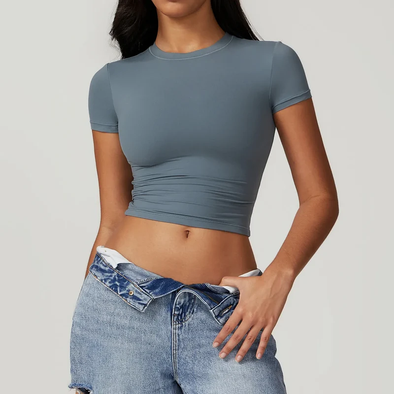 SPARK Women's Athletic Short Sleeve Top ZC8743