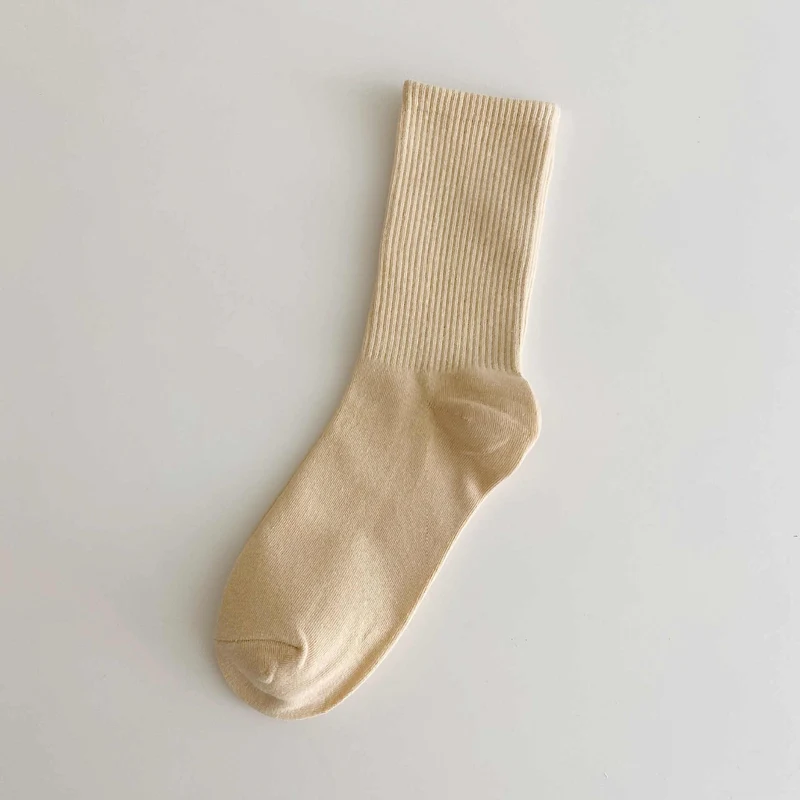 Free shipping【3-Pair Set】SPARK Spring And Autumn Thin Candy Color Stockings