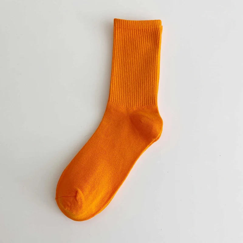 Free shipping【3-Pair Set】SPARK Spring And Autumn Thin Candy Color Stockings