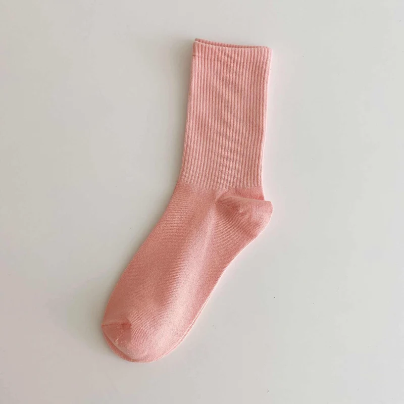 Free shipping【3-Pair Set】SPARK Spring And Autumn Thin Candy Color Stockings