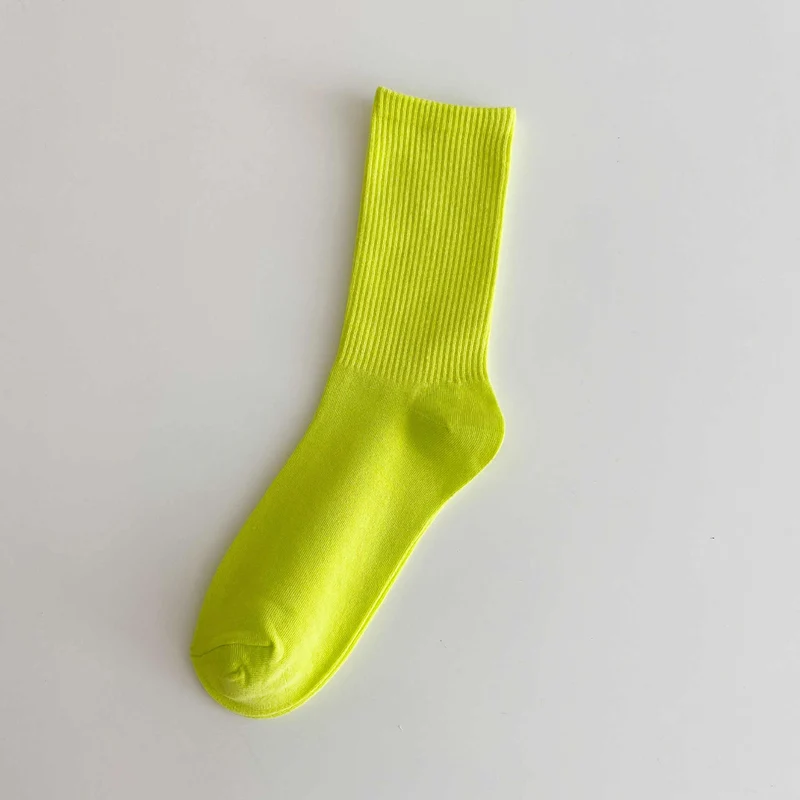 Free shipping【3-Pair Set】SPARK Spring And Autumn Thin Candy Color Stockings