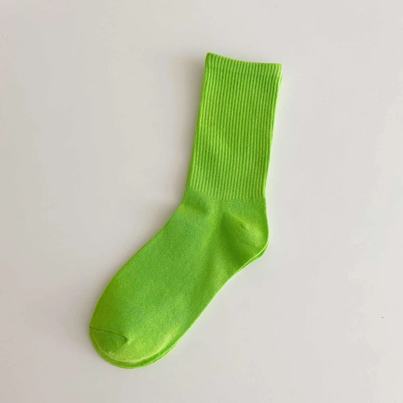 Free shipping【3-Pair Set】SPARK Spring And Autumn Thin Candy Color Stockings