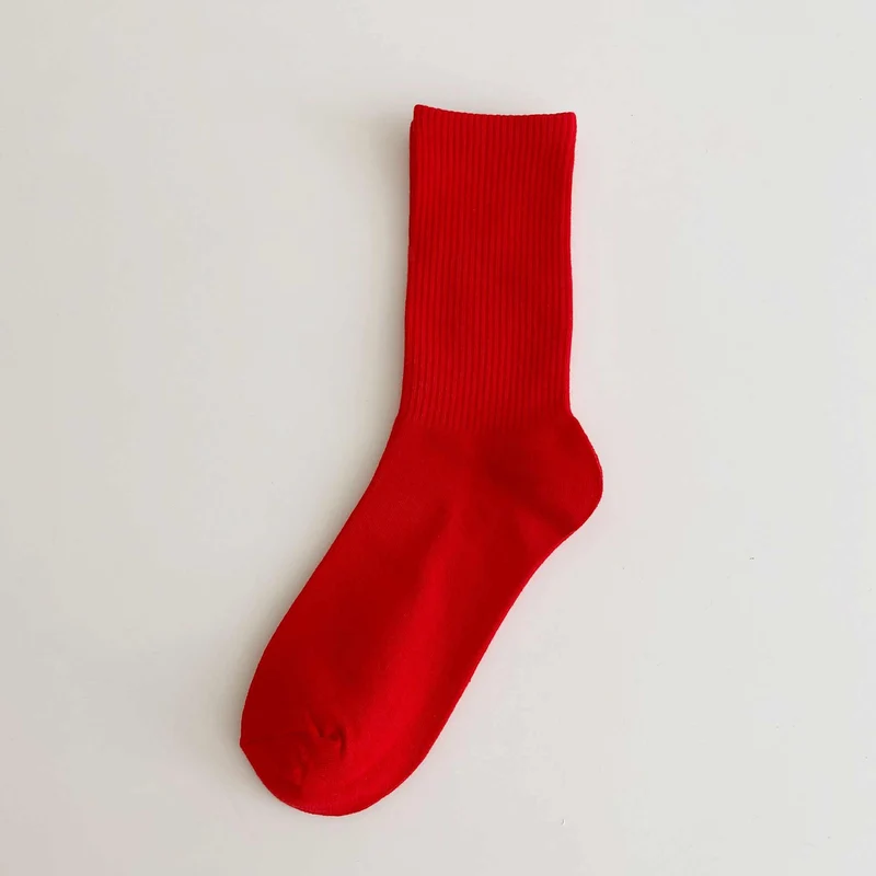 Free shipping【3-Pair Set】SPARK Spring And Autumn Thin Candy Color Stockings