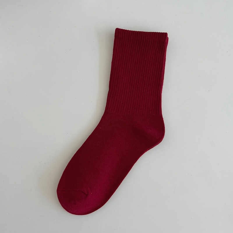 Free shipping【3-Pair Set】SPARK Spring And Autumn Thin Candy Color Stockings