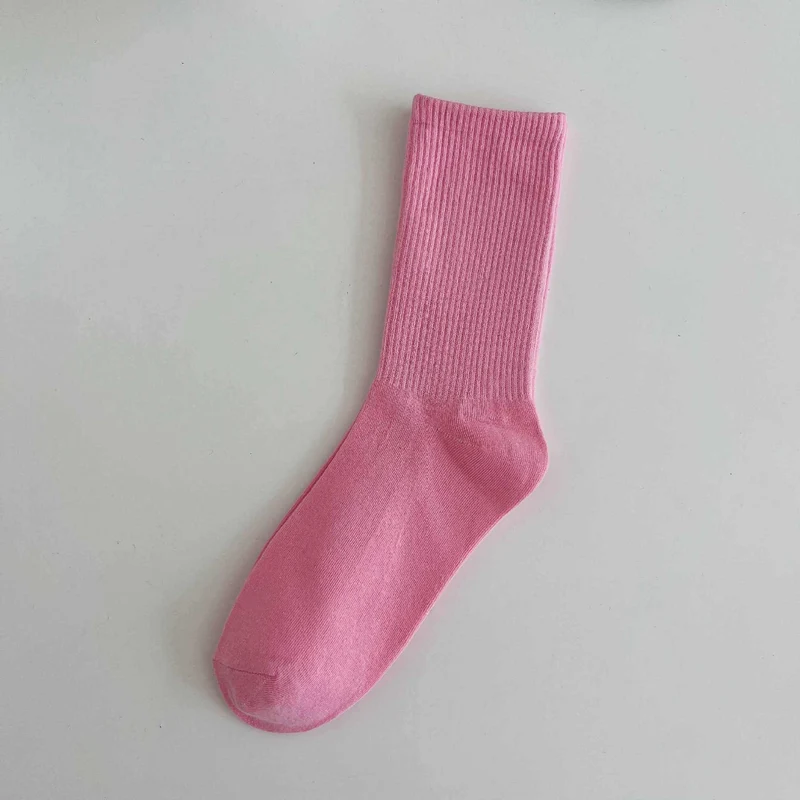 Free shipping【3-Pair Set】SPARK Spring And Autumn Thin Candy Color Stockings