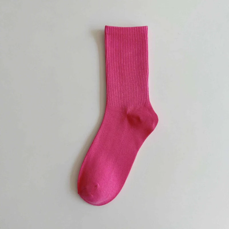 Free shipping【3-Pair Set】SPARK Spring And Autumn Thin Candy Color Stockings